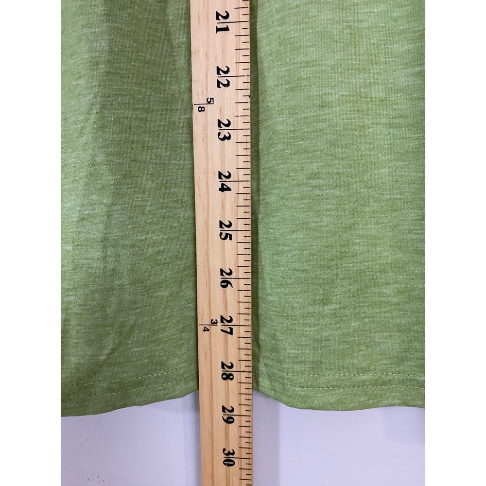 Graphic Tee Women XXL Green Its Fine Im Fine Everything Is Fine Cat - Picture 5 of 7